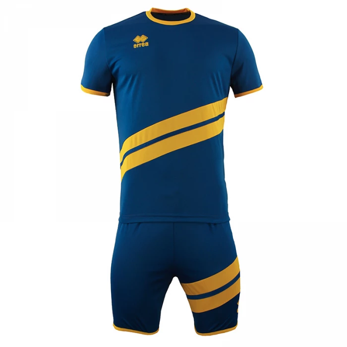 Errea - Kit Jaro Azzurro / Giallo MC